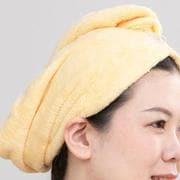 マイクロファイバーシャワーキャップ レモンイエロー