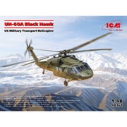 ICM 48361 1/48 アメリカ陸軍輸送ヘリコプター UH-60A ブラックホーク [組立式プラスチックモデル]