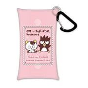 TFSR-021 タマ&フレンズ×サンリオキャラクターズ クリアマルチケース S ピンク
