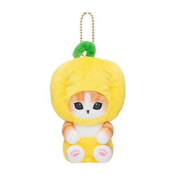mofusand（モフサンド） もふもふマルシェ とれたてにゃんマスコット パプリカキイロ
