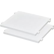 フィッツケース アドバンス用 連結棚 棚板 39×36cm ハーフ 2枚入 ホワイト 15686