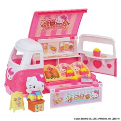 Sanrio ハローキティ どこでもおとどけ！ピンクのキッチンカー [対象年齢：3歳～]
