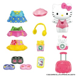 Sanrio ハローキティ パチパチきせかえドール トラベル ver. [対象年齢：3歳～]