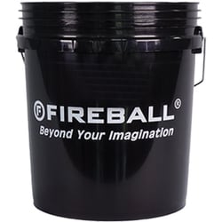 FIREBALL BUCKET（Black） ウォッシュバケツ（ブラック） 18Liter FB913