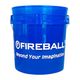 FIREBALL BUCKET（Clear Blue） ウォッシュバケツ（クリアブルー） 18Liter FB914