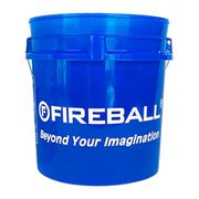 FIREBALL BUCKET(Clear Blue) ウォッシュバケツ(クリアブルー) 18Liter FB914