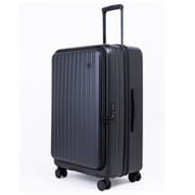 スーツケース ハードタイプ 旅行日数目安:8~9泊 86L/拡張時98L TSAロック搭載 ブラック TIERRAL TOMARU 2.0 L BLACK