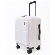 スーツケース ハードタイプ 旅行日数目安:2~3泊 35L/拡張時41L TSAロック搭載 機内持ち込み可 ミルキーホワイト TIERRAL TORERU 2.0 S MILKY WHITE