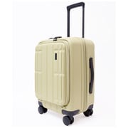 スーツケース ハードタイプ 旅行日数目安:2~3泊 35L/拡張時41L TSAロック搭載 機内持ち込み可 クリームイエロー TIERRAL TORERU 2.0 S CREAM YELLOW