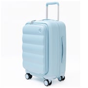 スーツケース ハードタイプ 旅行日数目安:2~3泊 35L/拡張時42L TSAロック搭載 機内持ち込み可 アクアブルー TIERRAL PUFFER S AQUA BLUE