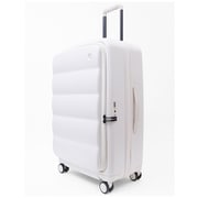 スーツケース ハードタイプ 旅行日数目安:8~9泊 83L/拡張時96L TSAロック搭載 パールホワイト TIERRAL PUFFER L PEARL WHITE