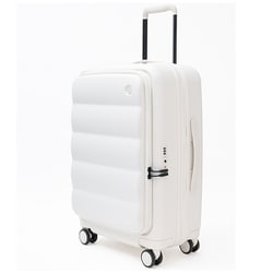 スーツケース ハードタイプ 旅行日数目安：4～5泊 50L/拡張時60L TSAロック搭載 パールホワイト TIERRAL PUFFER S+ PEARL WHITE