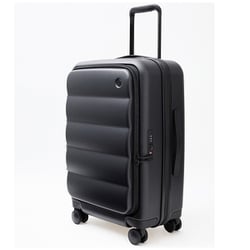 スーツケース ハードタイプ 旅行日数目安：4～5泊 50L/拡張時60L TSAロック搭載 ブラック TIERRAL PUFFER S+ BLACK