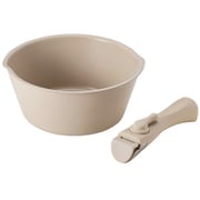 鍋 20cm 取っ手セット ピンクベージュ 2.3L BHK307-PBE