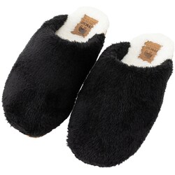 moz 2024AW ボアスリッパ L ブラック 556432