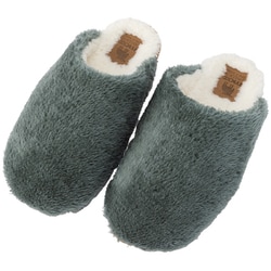 moz 2024AW ボアスリッパ M マートルグリーン 556357