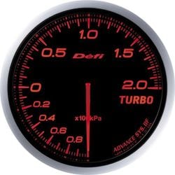 日本精機 Defi（デフィ） メーター Defi-Link ADVANCE BF ターボ計 200kpa アンバーレッド DF09902