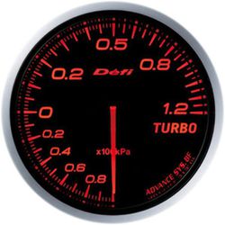 日本精機 Defi（デフィ） メーター Defi-Link ADVANCE BF ターボ計 120kpa アンバーレッド DF10002