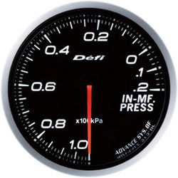 日本精機 Defi（デフィ） メーター Defi-Link ADVANCE BF インテークマニホールドプレッシャー計 ホワイト DF10101