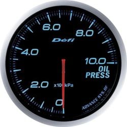 日本精機 Defi（デフィ） メーター Defi-Link ADVANCE BF 油圧計 ブルー DF10203