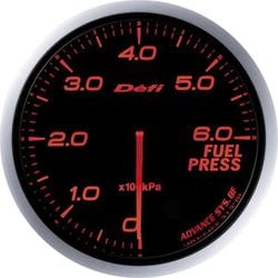 日本精機 Defi（デフィ） メーター Defi-Link ADVANCE BF 燃圧計 アンバーレッド DF10302
