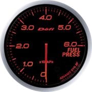 日本精機 Defi(デフィ) メーター Defi-Link ADVANCE BF 燃圧計 アンバーレッド DF10302