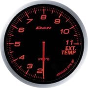 日本精機 Defi(デフィ) メーター Defi-Link ADVANCE BF 排気温度計 アンバーレッド DF10602