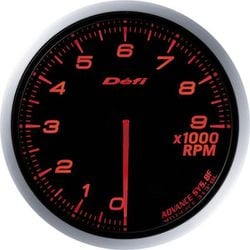 日本精機 Defi（デフィ） メーター Defi-Link ADVANCE BF タコメーター 60φ 9000rpm アンバーレッド DF10705