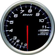 日本精機 Defi(デフィ) メーター Defi-Link ADVANCE BF タコメーター 80φ 11000rpm ホワイト DF11001