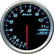 日本精機 Defi(デフィ) メーター Defi-Link ADVANCE BF タコメーター 80φ 11000rpm ブルー DF11003
