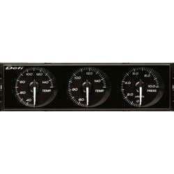 日本精機 Defi（デフィ） メーター DIN-Gauge Style21 白指針/黒文字板/白照明 DF14401