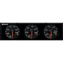日本精機 Defi（デフィ） メーター DIN-Gauge Style98 Hommage 黒文字板/白文字/緑照明 DF14405