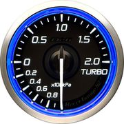 日本精機 Defi(デフィ) メーター Racer Gauge N2 Plus 52φ ターボ計 ブルー DF19101