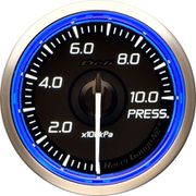 日本精機 Defi(デフィ) メーター Racer Gauge N2 Plus 52φ 圧力計 ブルー DF19201