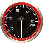 日本精機 Defi(デフィ) メーター Racer Gauge N2 Plus 52φ 電圧計 レッド DF19402