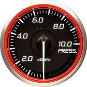 日本精機 Defi(デフィ) メーター Racer Gauge N2 Plus 60φ 圧力計 レッド DF19602