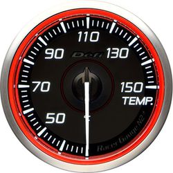 日本精機 Defi（デフィ） メーター Racer Gauge N2 Plus 60φ 温度計 レッド DF19702