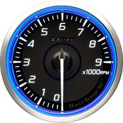 日本精機 Defi(デフィ) メーター Racer Gauge N2 Plus 60φ タコメーター ブルー DF19901