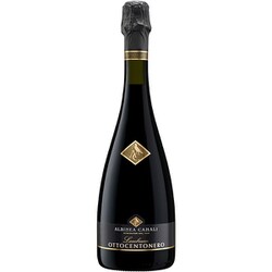 オットチェントネロ ランブルスコ・ロッソ・セッコ 750ml イタリア/エミリア・ロマーニャ [スパークリングワイン]