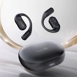 完全ワイヤレスイヤホン オープンイヤーイヤホン Bluetooth対応 ブラック SuperEQ 801