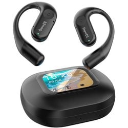完全ワイヤレスイヤホン オープンイヤーイヤホン Bluetooth対応 ブラック SuperEQ 802