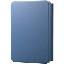 iPad mini A17 Pro/第6世代 8.3インチ用 ケース ソフトレザー カバー 手帳型 スリープ対応 マグネット フラップ フリーアングル スタンド機能 ネイビー TB-A24SWVH2NV