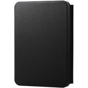iPad mini A17 Pro/第6世代 8.3インチ用 ケース ソフトレザー カバー 手帳型 スリープ対応 マグネット フラップ フリーアングル スタンド機能 ブラック TB-A24SWVH2BK