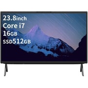デスクトップパソコン/FMV Desktop F/23.8型/Core i7-1260P/メモリ 16GB/SSD 512GB/Windows 11 Home/Microsoft 365 Basic+Office Home & Business 2024/ブラック FMVF75K1BA