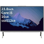 デスクトップパソコン/FMV Desktop F/23.8型/Core i5-1235U/メモリ 16GB/SSD 512GB/Windows 11 Home/Microsoft 365 Basic+Office Home & Business 2024/ホワイト FMVF55K1WA