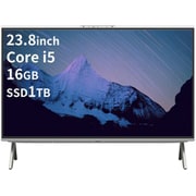 デスクトップパソコン/FMV Desktop F/23.8型/Core i5-1235U/メモリ 16GB/SSD 1TB/Windows 11 Home/Microsoft 365 Basic+Office Home & Business 2024/ホワイト/ヨドバシカメラ限定モデル FMVF55K1WC