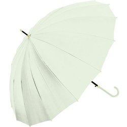 長傘 55cm ジャンプ式 16K無地 ミントグリーン 735-031