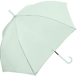 長傘 60cm 手開き式 ライトアズエアープラス ミント 815-017