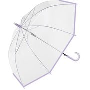 115-038 [長傘 60cm ジャンプ式 ノンスリップ傘 パープル]