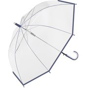 115-038 [長傘 60cm ジャンプ式 ノンスリップ傘 ネイビー]